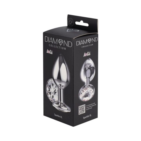 Luksusowy Plug Analny XL z Brylantowym Blaskiem