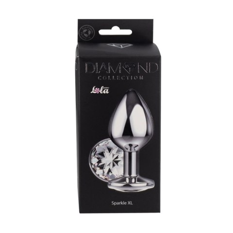 Luksusowy Plug Analny XL z Brylantowym Blaskiem