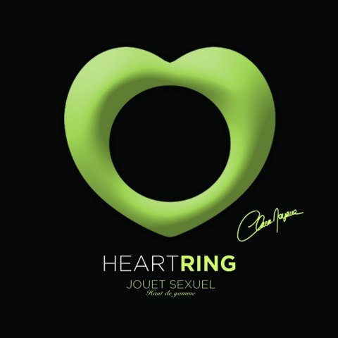 Pierścień Erekcyjny Heart Ring Phosphorescent – Świecący w Ciemności