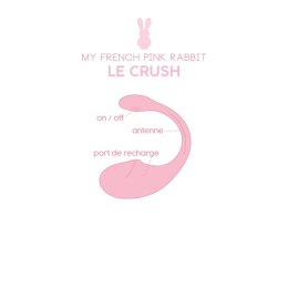Le Crush w odcieniu bladego różu – sterowane aplikacją