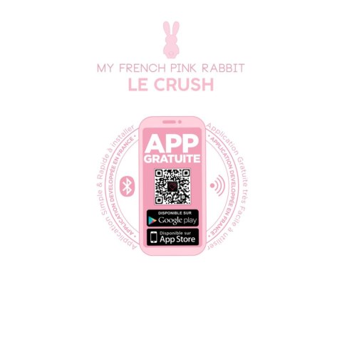 Le Crush Noir – Jajeczko Wibrujące Sterowane Aplikacją