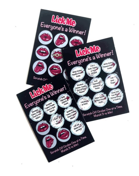 Lick Me Lotto – Gra Zmysłowych Zdrapek (12 Sztuk)