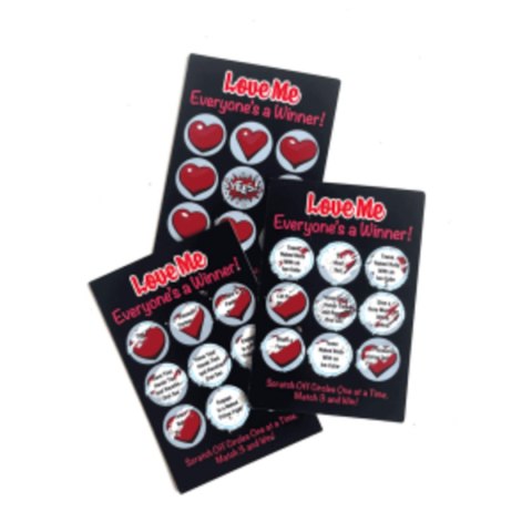 Love Me Lotto – 12 Wyjątkowych Zdrapek Miłosnych