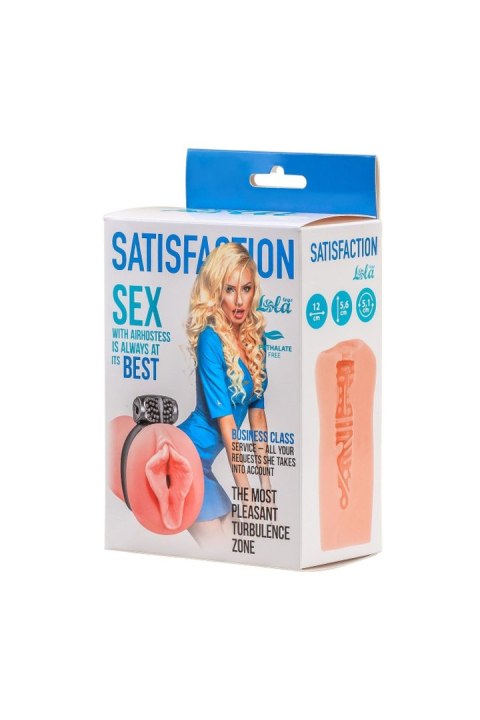 Lola Toys Satisfaction – Realistyczny Masturbator z Wibrującym Pierścieniem