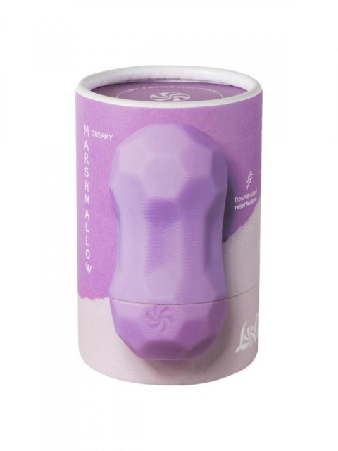 Lawendowy Masturbator Dreamy z Kolekcji Marshmallow