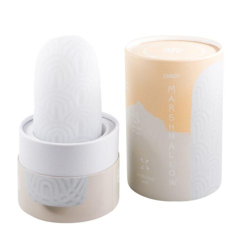 Masturbator Marshmallow Candy Maxi – Biała Rozkosz