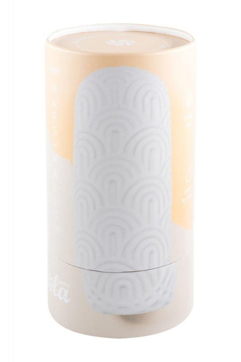 Masturbator Marshmallow Candy Maxi – Biała Rozkosz
