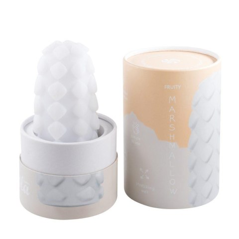 Masturbator Marshmallow Maxi: Biała Owocowa Fantazja