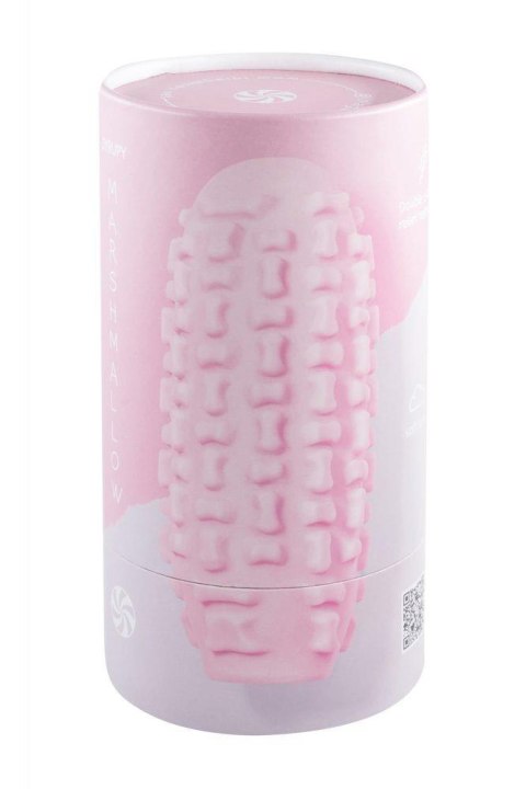 Puszysty Masturbator Marshmallow Maxi w Odcieniu Syropowego Różu