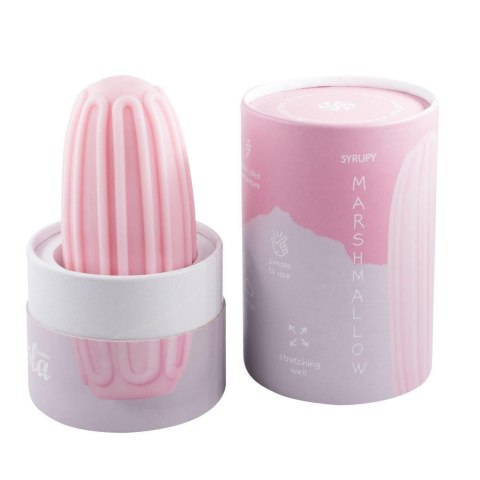 Puszysty Masturbator Marshmallow Maxi w Odcieniu Syropowego Różu