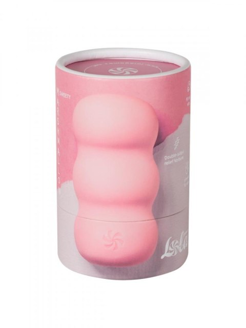 Pieszczotliwy Masturbator Sweety Marshmallow - Różowy