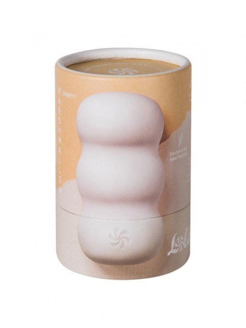 Masturbator Marshmallow Sweety – Biała Słodkość Dotyku