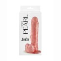 Dildo Mabe Pink z Perłowym Połyskiem