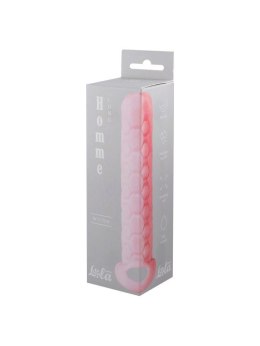 Elegancka Różowa Nakładka Przedłużająca Homme Long na Penisa (11-15 cm)