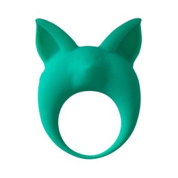 Wibrujący pierścień erekcyjny MiMi Animals Kitten Kyle Green