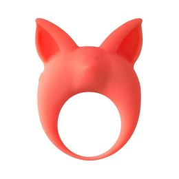 Wibrujący pierścień na penisa MiMi Animals Kitten Kyle Pomarańczowy