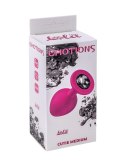 Korek Analny Emotions Cutie z Kryształem – Różowy
