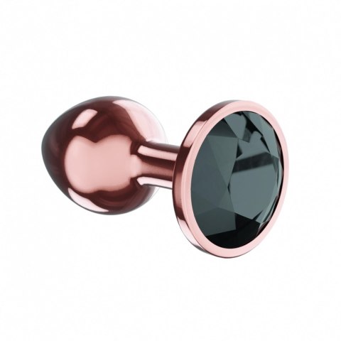 Korek Analny Diamond Jet Shine L – Różowe Złoto