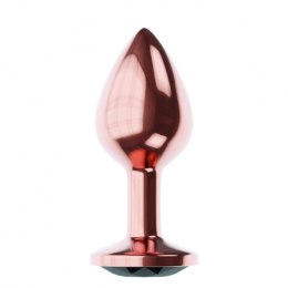 Korek Analny Diamond Jet Shine L – Różowe Złoto