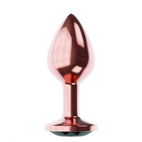 Korek Analny Diamond Jet Shine L – Różowe Złoto