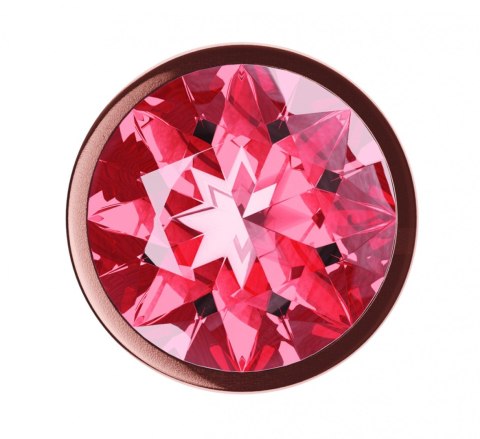 Luksusowy Korek Analny Diamond Shine L – Różowe Złoto