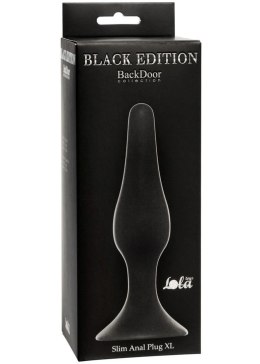 Elegancki Plug Analny Slim XL – Czarny