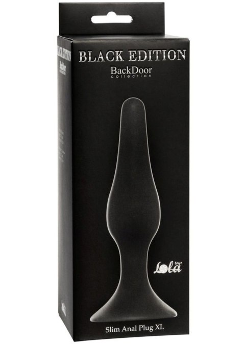 Elegancki Plug Analny Slim XL – Czarny