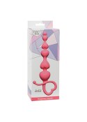 Delikatne kulki analne Begginers Beads - różowe