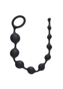 Czarne Kulki Analne Long Pleasure Chain – Długi Łańcuch Namiętności