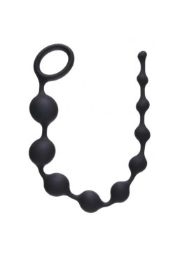 Czarne Kulki Analne Long Pleasure Chain – Długi Łańcuch Namiętności