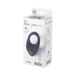Wibrujący pierścień erekcyjny Pure Passion Stellar Black