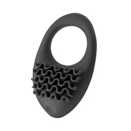 Wibrujący pierścień erekcyjny Pure Passion Stellar Black
