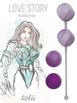 Love Story Valkyrie Purple – Elegancki Zestaw Kulek Dopochwowych do Treningu
