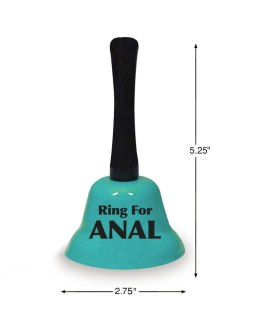 Dzwoneczek Ring for Anal, Turkusowy
