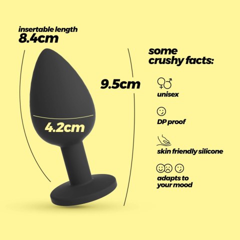 CRUSHIOUS CAMILEO – Duży Plug Analny z 4 Wymiennymi Klejnotami