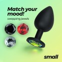 Crushious Camileo – Mały Plug Analny z 4 Wymiennymi Kryształkami