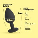 Crushious Camileo – Mały Plug Analny z 4 Wymiennymi Kryształkami