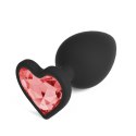 Crushious Cuore Regular: Plug Analny z 4 Wymiennymi Klejnotami