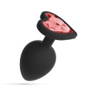 Crushious Cuore Regular: Plug Analny z 4 Wymiennymi Klejnotami