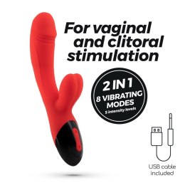 CRUSHIOUS Dare Dong – Króliczkowy Wibrator z Ładowaniem USB