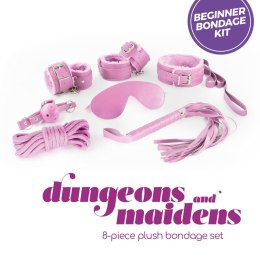 CRUSHIOUS DUNGEONS & MAIDENS Różowy Zestaw BDSM
