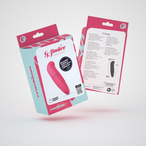 CRUSHIOUS G-FINDER Różowy Mini Masażer G-Spot