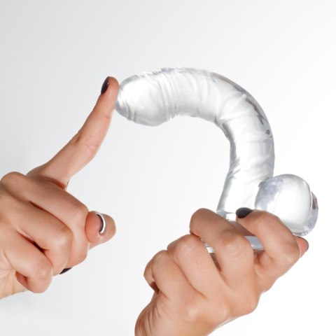 CRUSHIOUS HUDINI – Przezroczyste Żelowe Dildo Analne