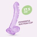 Crushious Hudini – Fioletowe Dildo Analne z Delikatnego Żelu