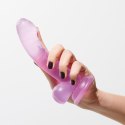 Crushious Hudini – Fioletowe Dildo Analne z Delikatnego Żelu