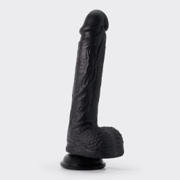 Crushious Inviktus 8: Czarne Dildo z Płynnego Silikonu