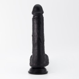 Crushious Inviktus 8: Czarne Dildo z Płynnego Silikonu