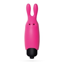 CRUSHIOUS O-PET Rabbit: Zmysłowy Mini Wibrator z 10 Trybami Stymulacji – Różowy