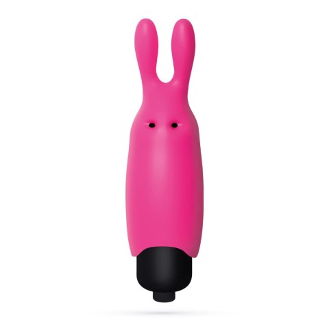 CRUSHIOUS O-PET Rabbit: Zmysłowy Mini Wibrator z 10 Trybami Stymulacji – Różowy
