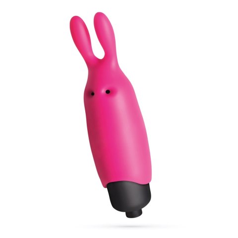 CRUSHIOUS O-PET Rabbit: Zmysłowy Mini Wibrator z 10 Trybami Stymulacji – Różowy
